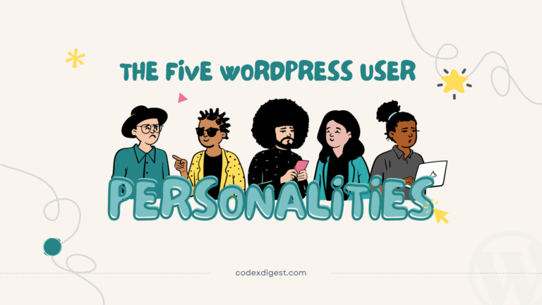 The five wordpress personalities